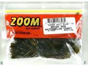 Zoom Bait Brush Hog Bait Pack Of 8 Watermelon Candy 6 Inch Brush Hog Watermellon Candy