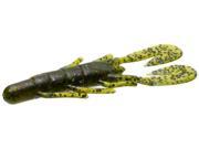 Zoom UltraVibe Speed Craw Pack of 12 Water Candy Red 3.5 Inch Zoom Bait Company