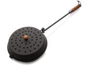 Rome s Chestnut Roaster and Fireplace Popcorn Popper Steel with Wood Handle Rome Industries