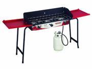 Camp Chef Professional Series GB 90D Pro 90 Deluxe 3 Burner Modular Cooking System Black Red Camp Chef