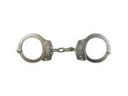 Uzi Handcuffs Nickel Plated Steel Uzi Nickel Plated Dbl Lock