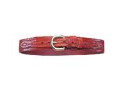 Bianchi B4 BSK Tan Ranger Belt with Chrome Plated Buckle Size 38 12088 Bianchi