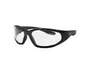 G P Military Sunglasses Black With Clear Lens Black Clear Lens