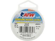 American Fishing Wire Surflon Micro Ultra Nylon Coated 1x19 Stainless Steel Leader Wire Black Color 26 Pound Test 5 M