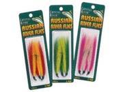 Crystal River Russian River Fly Org Yell 3Pk CR RRF OY Fishing Lures