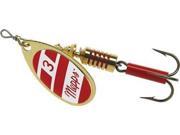 Mepps Aglia 1 4 Oz G Redwht B3 G RW Fishing Lures