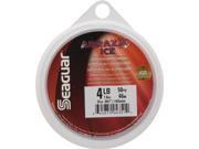 Seaguar Abrazx ICE 50 Yards Fluorocarbon Fishing Line 4 Pounds 04 AXI 50 Seaguar