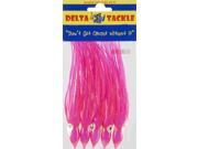 Gibbs Squid 5Pk 4.5 Pink Minx 06826 Fishing Lures