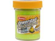 PowerBait FW Natural Garlic Scent Glitter Trout Fishing Bait Chartreuse BGTGC2 Berkley