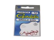 Gamakatsu Single Egg Hook 10 Per Pack red 12 Gamakatsu