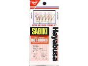 Sabiki Rig Mixed Yarn Size 6 10Lb Main 7Lb Branch Fishing Hooks Sabiki Set Mix Yarn Red 6Hk 6