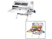 Magma Products Catalina 2 Infra Red Gourmet Series Gas Grill Polished Stainless Steel A10 1218 2GS Magma