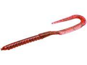 Zoom U Tail Worm Pack of 20 Cherry Seed 6 Inch Zoom Bait Company