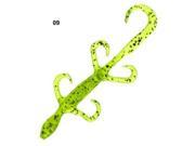 Zoom Mini Lizard Bait Pack Of 15 Chartreuse Pepper 4 Inch Salty Mini Lizard 15Pk Chtppr