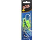 Pro Troll Fishing Products E Rotary Bait Holder with EChip Glow Chartreuse 5 0 Barbed Hook 40 Pounds 7 Feet 1913