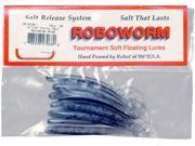 Roboworm 4.5 Curly Hologram Shad 10 Pk CR M13H Fishing Lures