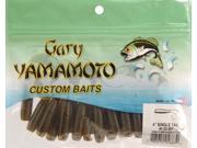 Yamamoto 4 Sngl Tail Grn Pmpkn Blk Flk 4020 297 Fishing Lures