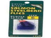 Crystal River Salmon Steelhead Purple Leach CR191 6 Fishing Lures