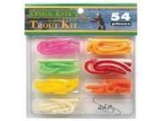 Crystal River 54 Piece Trout Kit TROUT 54 Fishing Lures
