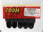 Zoom Salty Pro Chunks Black 048 038 Fishing Lures