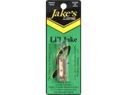 Jake S Lures Li L Jake_1 6Oz_Gold W Red LJ_1 6_GOLD Fishing Lures
