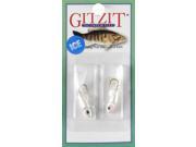 Gitzit Micro Ltl Tough Guy 2 Pk White 16311 Fishing Lures