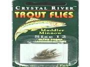 Crystal River C R Flys Muddler Minnow Sz 12 CR105 12 Fishing Lures