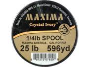 Maxima Crystal Ivory 1 4Lb 25Lb 596Yd MQP25 Fishing Fishing Accessories