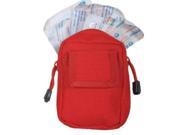 Small Modular 1St Aid Pouch With Contents Red Red