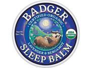 Badger Sleep Balm 2 oz Tin Lavender and Bergamot Badger