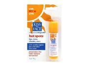 Kiss My Face Spf 30 Hot Spots .5oz Lip nose cheeks ears Pack of 6 Kiss My Face