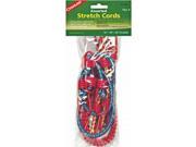 Coghlans Assorted Stretch Cords 6 Pk Stretch Cords