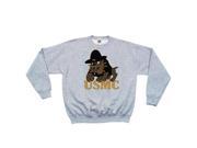 Fox Outdoor 64 666 XXL Marines Bulldog Crewneck Sweatshirt Grey 2 XL 64 666XXL Outdoor