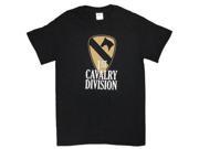 Extra Large 1St Cavalry Division T Shirt Black Xl Xl 1St Cavalry Division Black