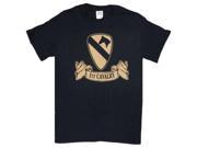 Fox Outdoor 63 961 L 1St Cavalry Ribbon Imprint T Shirt Black Large 63 961L Outdoor