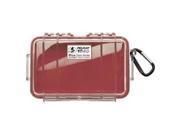 Pelican Micro Case 1040 Red Clear Pelican Micro Cases