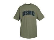 Small Usmc T Shirt Od S S Usmc Olive Drab Black Imprint