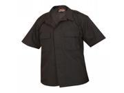 Tru Spec By Atlanco Black 2X Large Truspec Tactical Shirt Shortsleeve