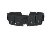 Gi Style 10 Pocket Canvas Cartridge Belt Black Black