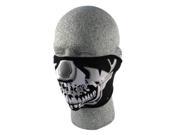 Neoprene Thermal Half Mask Chrome Skull Chrome Skull