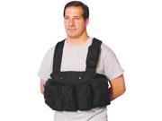 7 Pocket Chest Rig Black Black