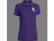 Under Armour Purple White Small Women S Wwp Polo 1252029512SM