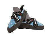 Cypher Zero Vibram Climbing Shoe Blue Pattern Size 12 XS GRIP Cypher