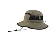 Juniper Taslon UV Folding Bill Cap One Size Charcoal Juniper