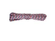 Nylon Braided Cord 50 Hank Red White Blue Red White Blue