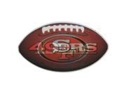 Nfl 49Ers 3D Football Magnet 10301 Sports Licensing and Gifts Sports Licensing