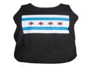 Outdoor Men s Chicago Flag Tank Top Large Black Outdoor