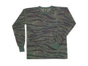 Outdoor Men s Long Sleeve T Shirt Large Tiger Stripe Outdoor