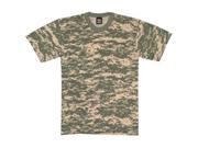 ACU Digital Camouflage Short Sleeve T Shirt 2X Large Army Digital ACU Digital Camouflage