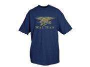 Outdoor Men s Seal Team One Sided Imprinted T Shirt Small Olive Drab Green Outdoor